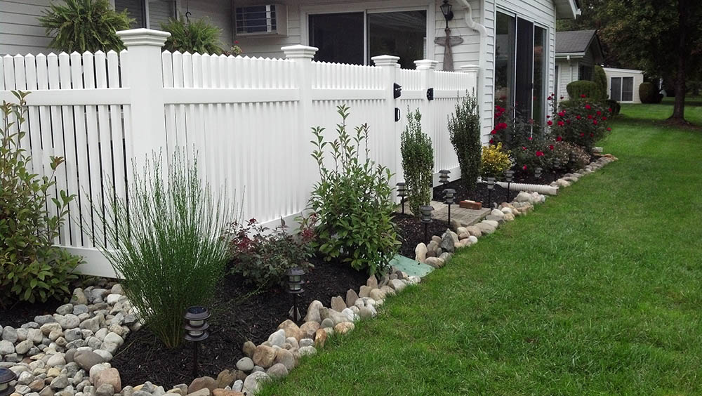 mulch stone beds